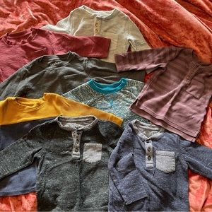 Lot of 10 Cat & Jack shirts size 12 months